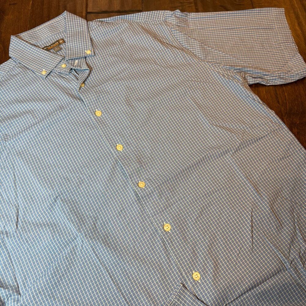 Peter Millar Summer Comfort Performance Stretch Short Sleeve Button Down Large